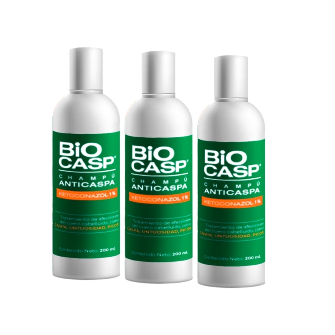 03 Biocasp 1% Champú Anticaspa 200 ml