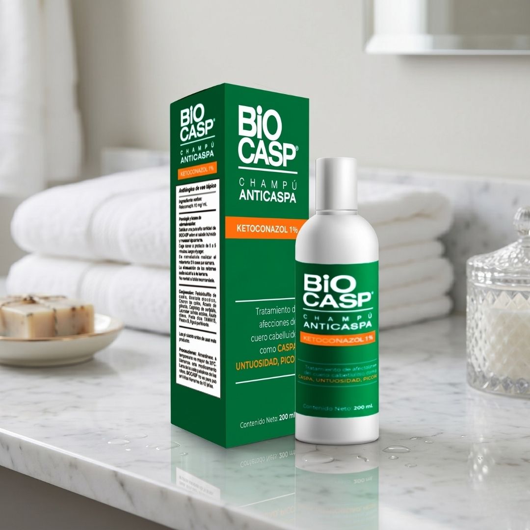 03 Biocasp 1% Champú Anticaspa 200 ml